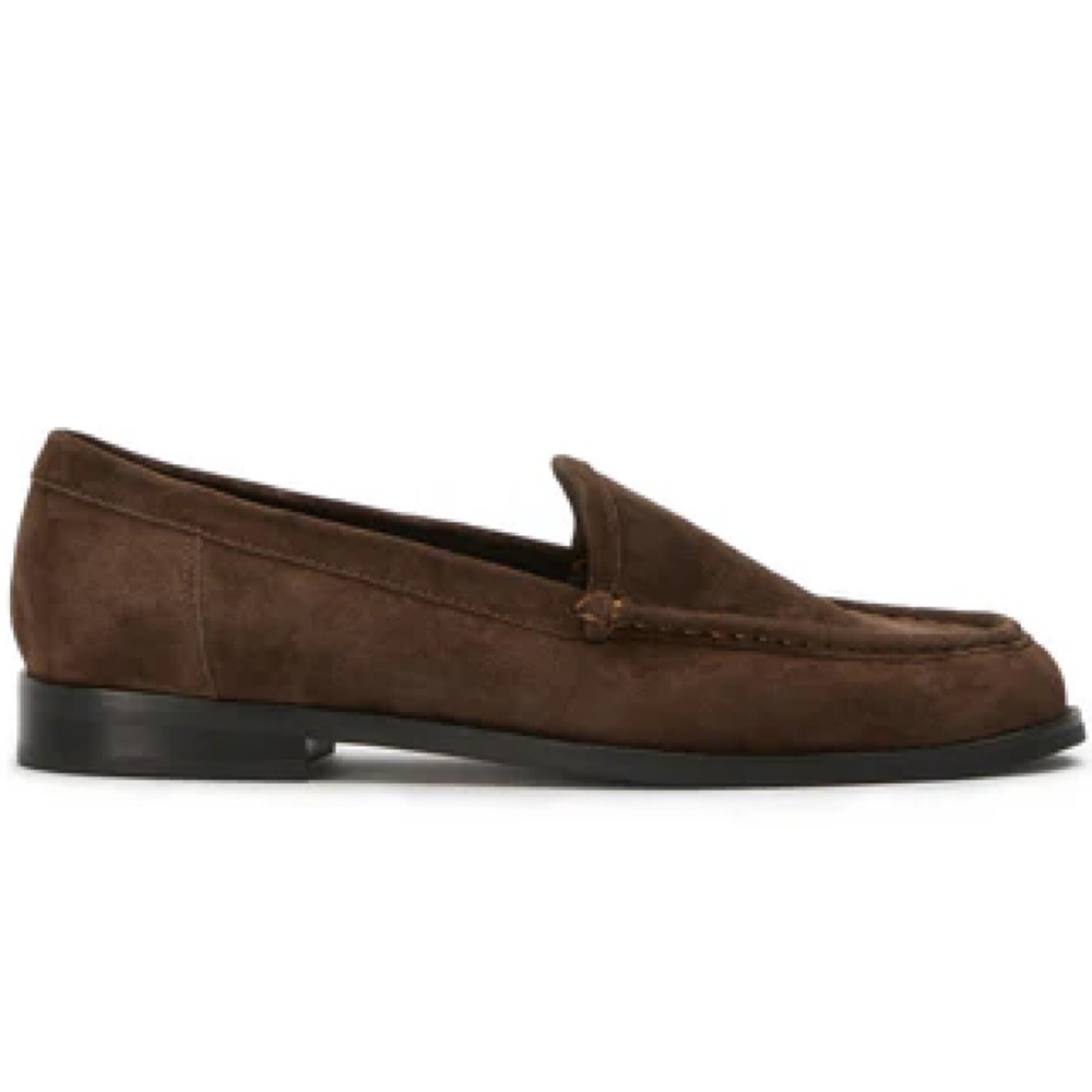 Tony Bianco Zoe Espresso Suede Loafer 9